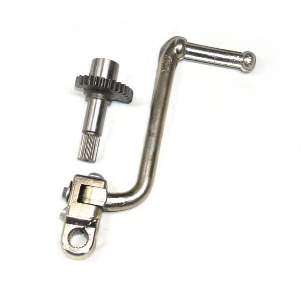 BSA B44 Splined Kickstart Shaft/Cranked Kick Lever